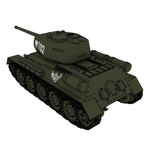 T-34-85(D-5T)