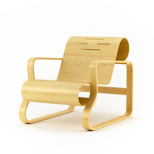 Chocofur Wooden Armchair