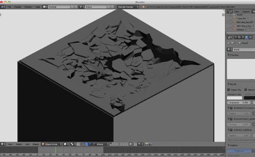 Ground fracture effect