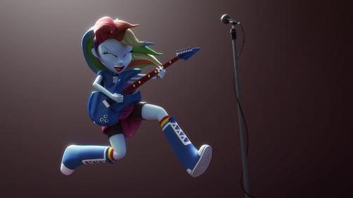 EQG Rainbow Dash
