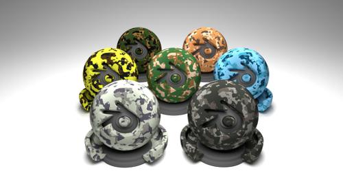 Camouflage Materials for Cycles