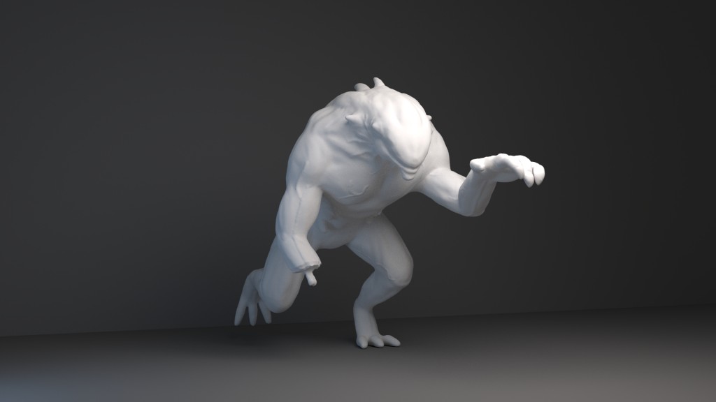 High Poly Monster