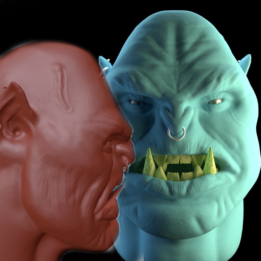 The Blue Orc