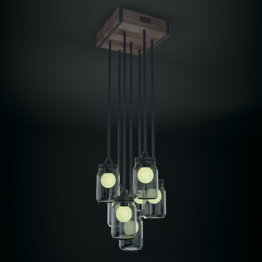 Mason Jar Lamp