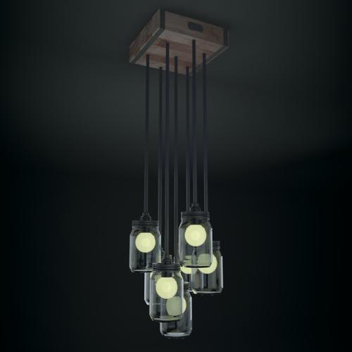 Mason Jar Lamp