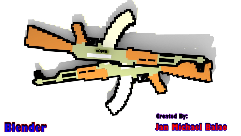 Pixelated Ak47