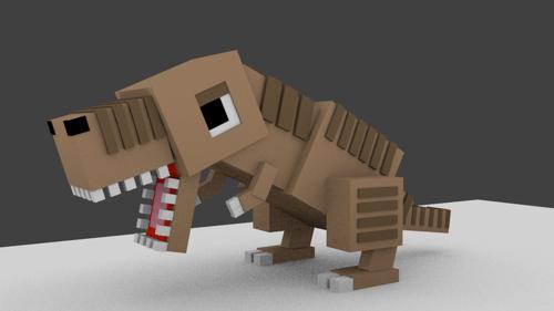 Minecraft Tyrannosaurus Rig