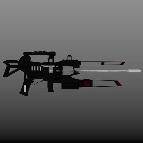 XT1190 Sci-Fi Assault rifle