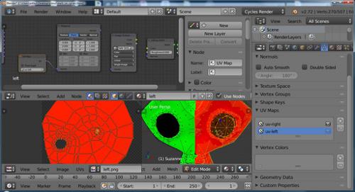 Multiple UV maps in Cycles
