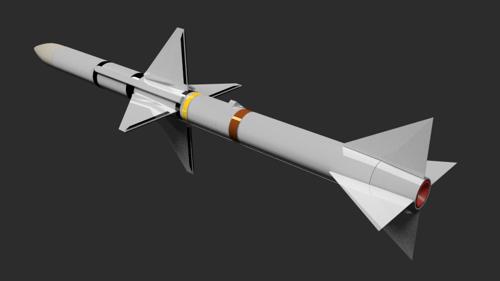 AIM-7E2 Sparrow Air Launched Radar Guided Missile