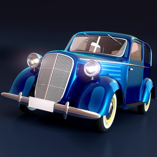 Old vintage car
