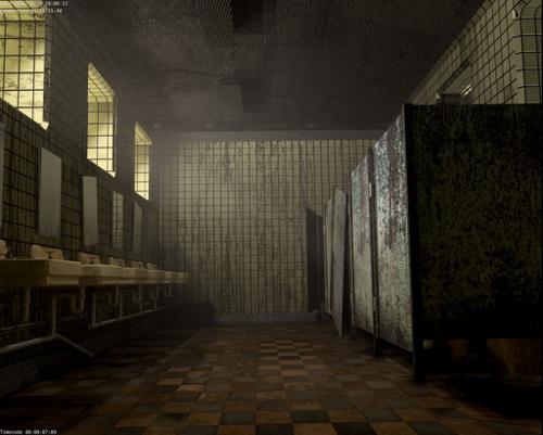Derelict  Public Restroom