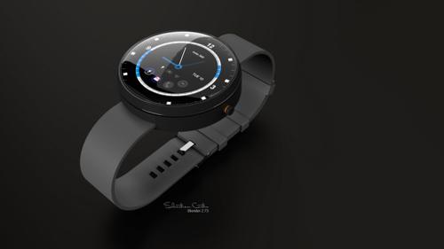 Simply Motorola 360 wristwatch concept.