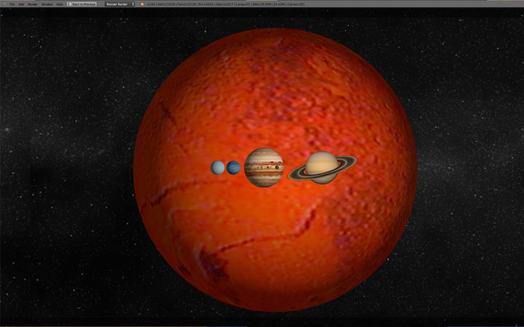 Planet Size