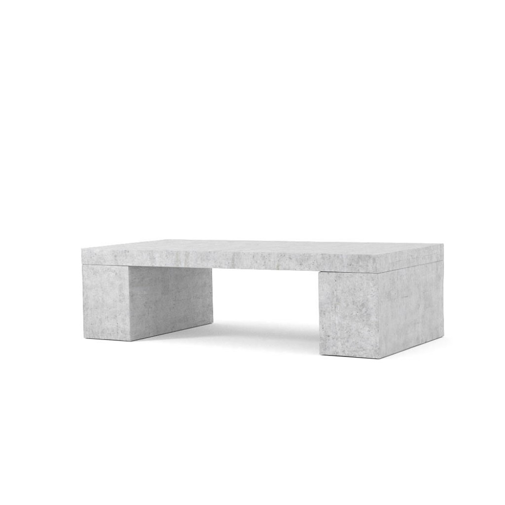 Chocofur concrete bench