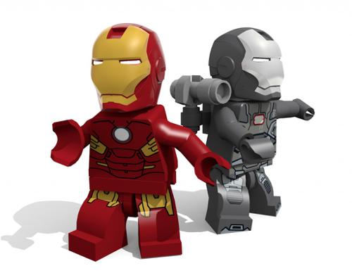 Lego Marvel Iron Man and Warmachine