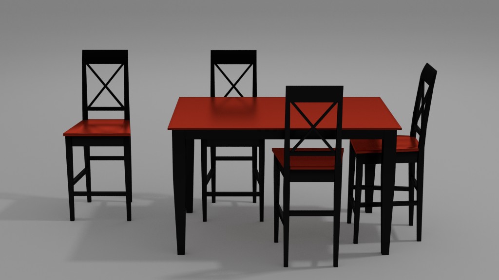 Dining table tall
