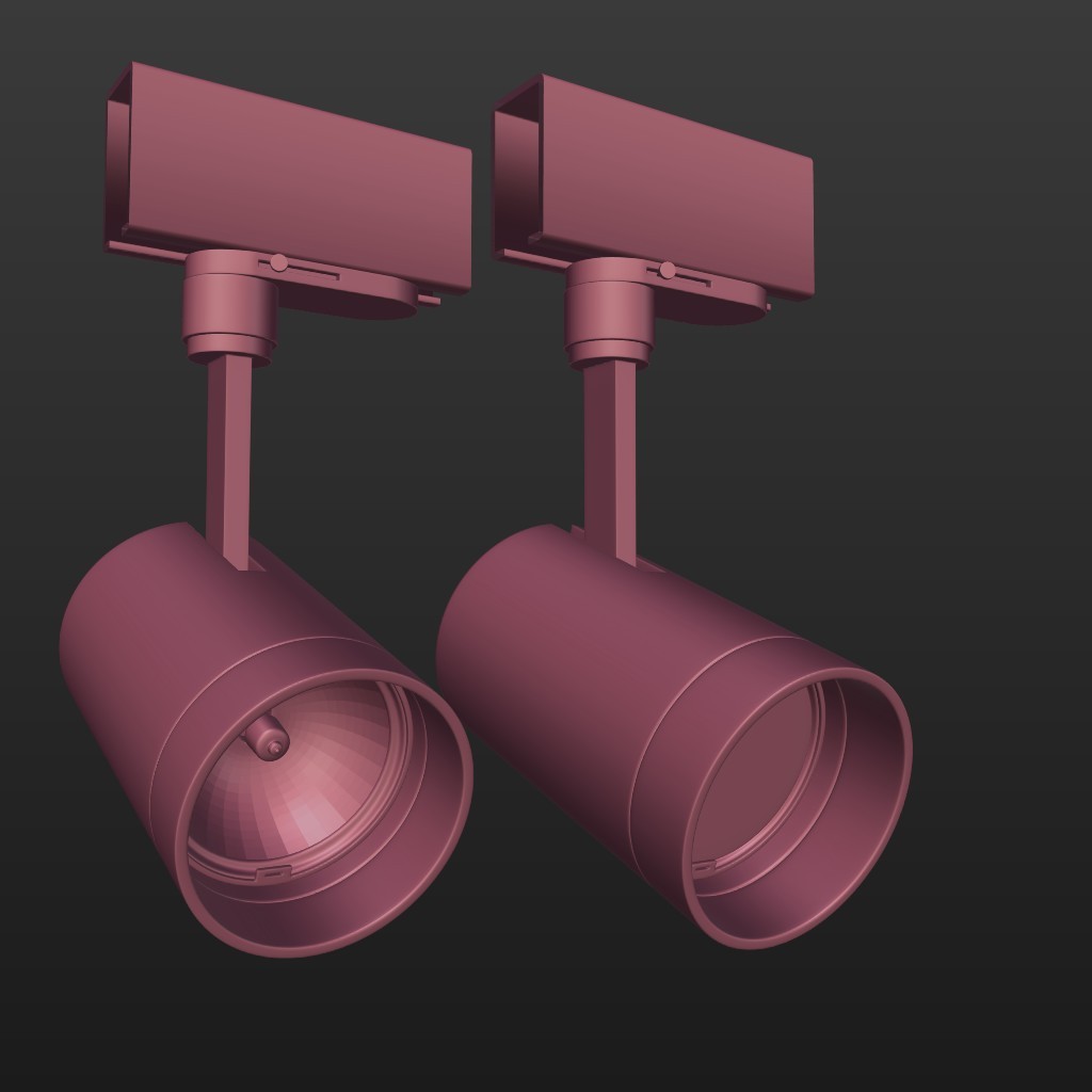 Detailed spotlights