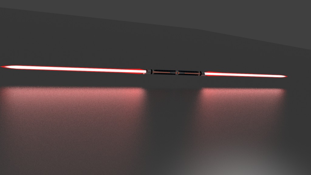 DOUBLE BLADED SITH light saber