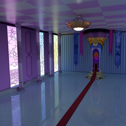 Celestial throne room