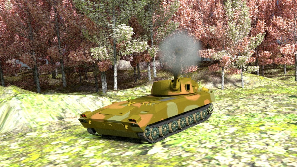 122 mm SFL Haubitze 'Gwosdika'
