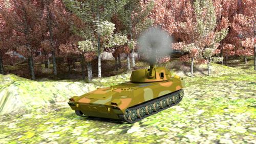122 mm SFL Haubitze 'Gwosdika'