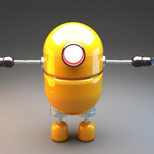 Little Robot by Jack73 RIGGED