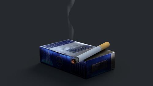 Smoking scene
