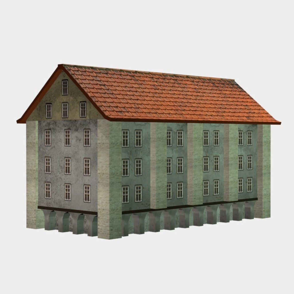Low Poly Building #2