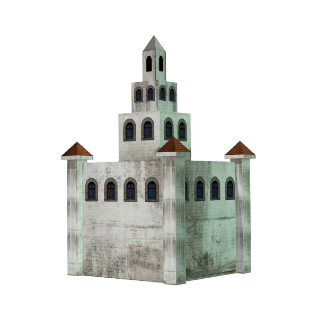 Low Poly Castle
