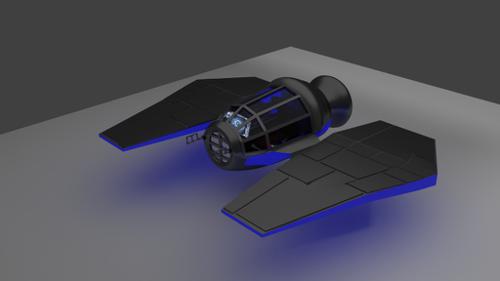 Small Scout Spaceship