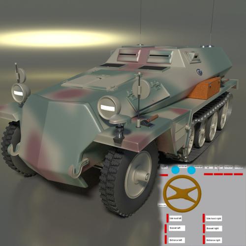 Ammunition wagon SD KFZ 252