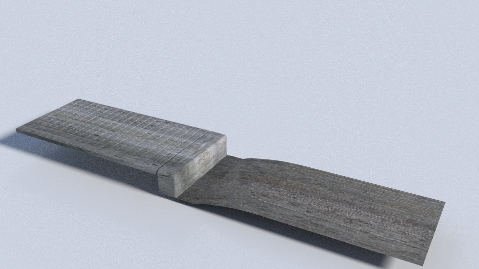 Module Street, kerb, sidewalk./M