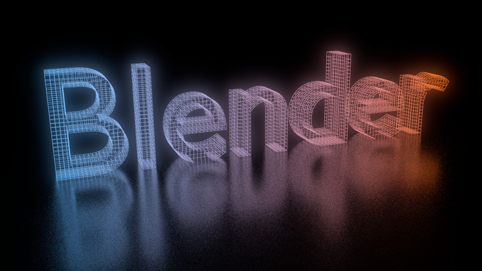 Glowing and Gradient Text Effect