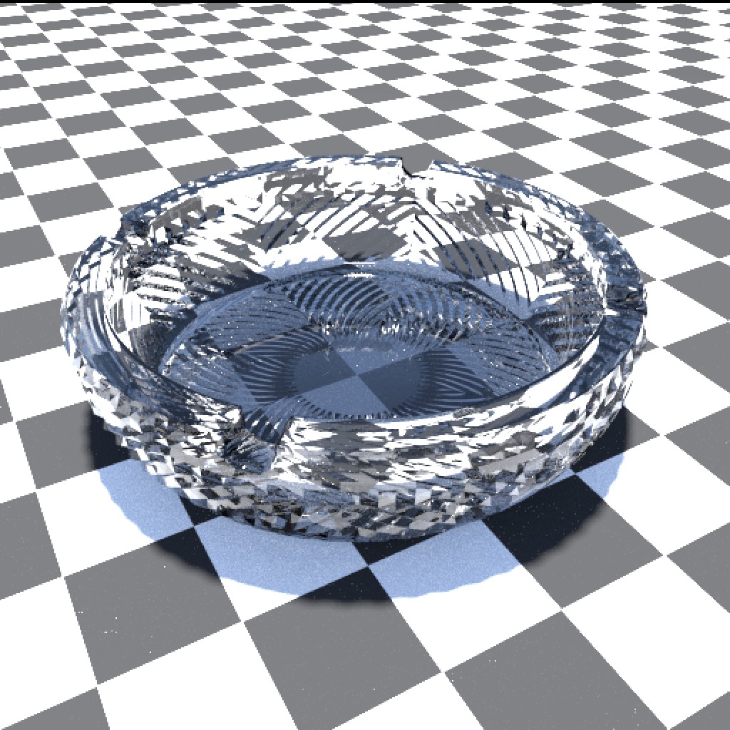 Crystal Ashtray