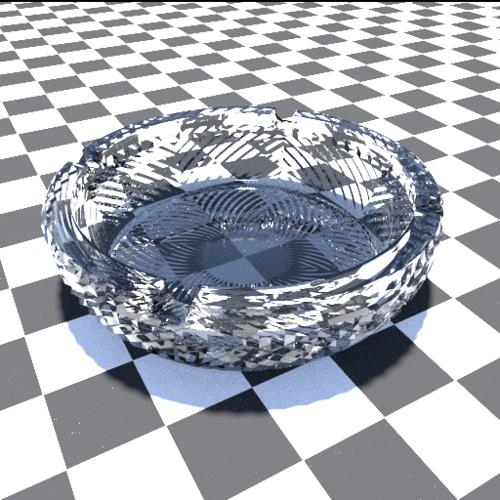 Crystal Ashtray