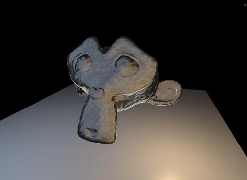 GLSL Stone Toon Material