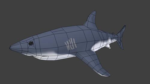 Shark - Low Poly