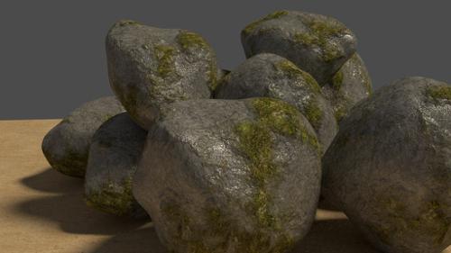 Mossy Rocks