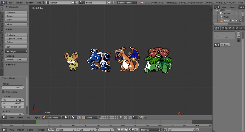 More Pokemon Pixel Art