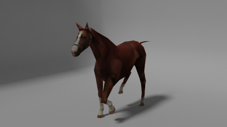 Low Poly Horse