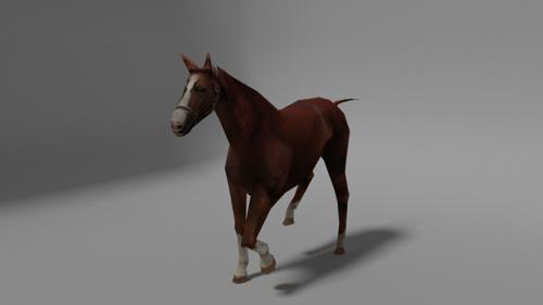 Low Poly Horse