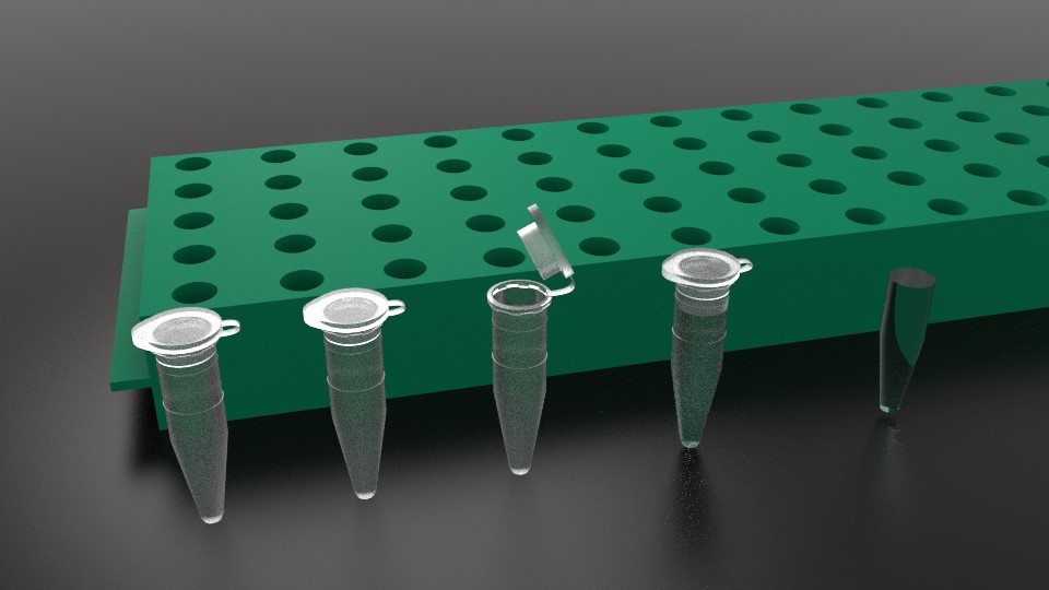 Microtube of Biotechnology Lab