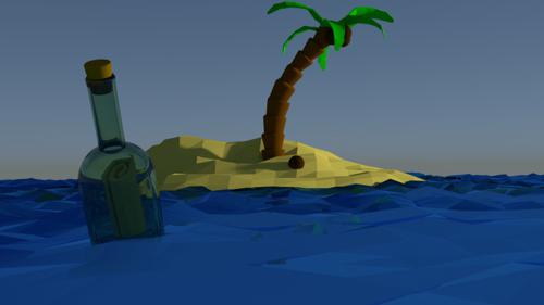 Low Poly Island