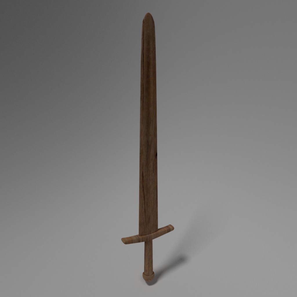 Wooden Training Sword