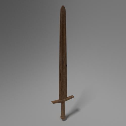 Wooden Training Sword