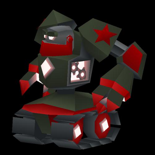 Low poly robot