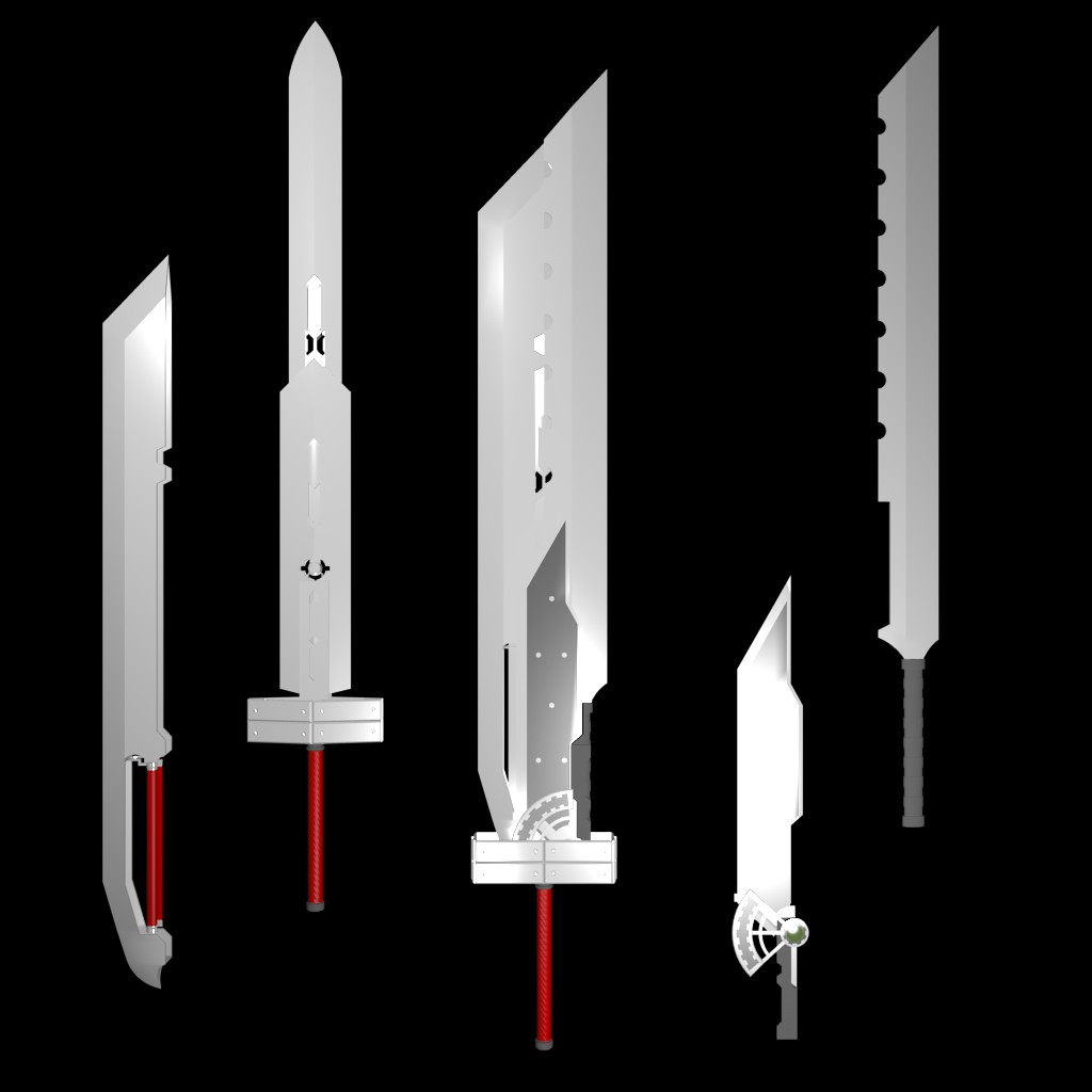 Final Fantasy VII Cloud's Fusion Sword