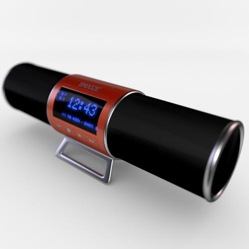 Stylish MP3 station and radio