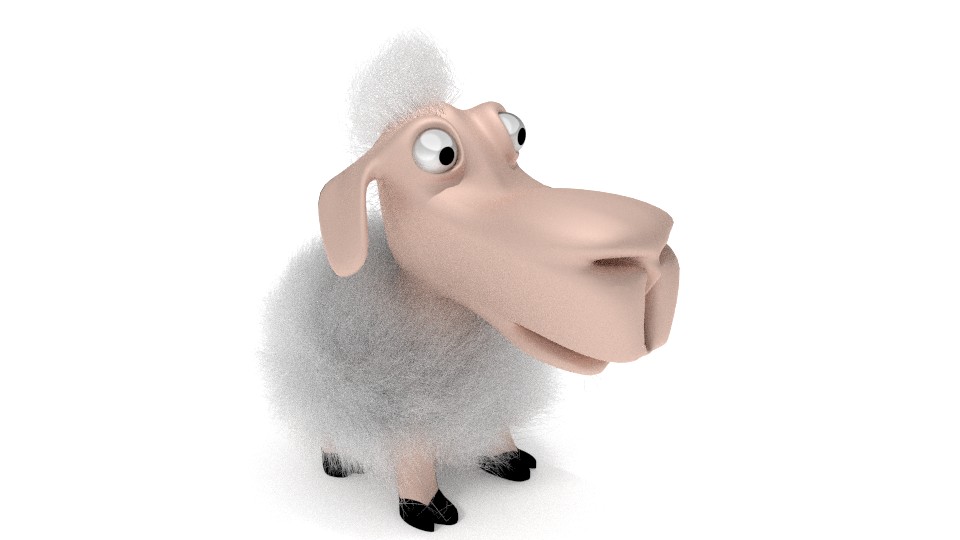 Cartoon sheep